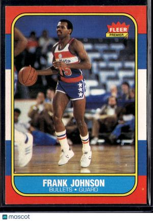 1985 Fleer Premier Frank Johnson #52