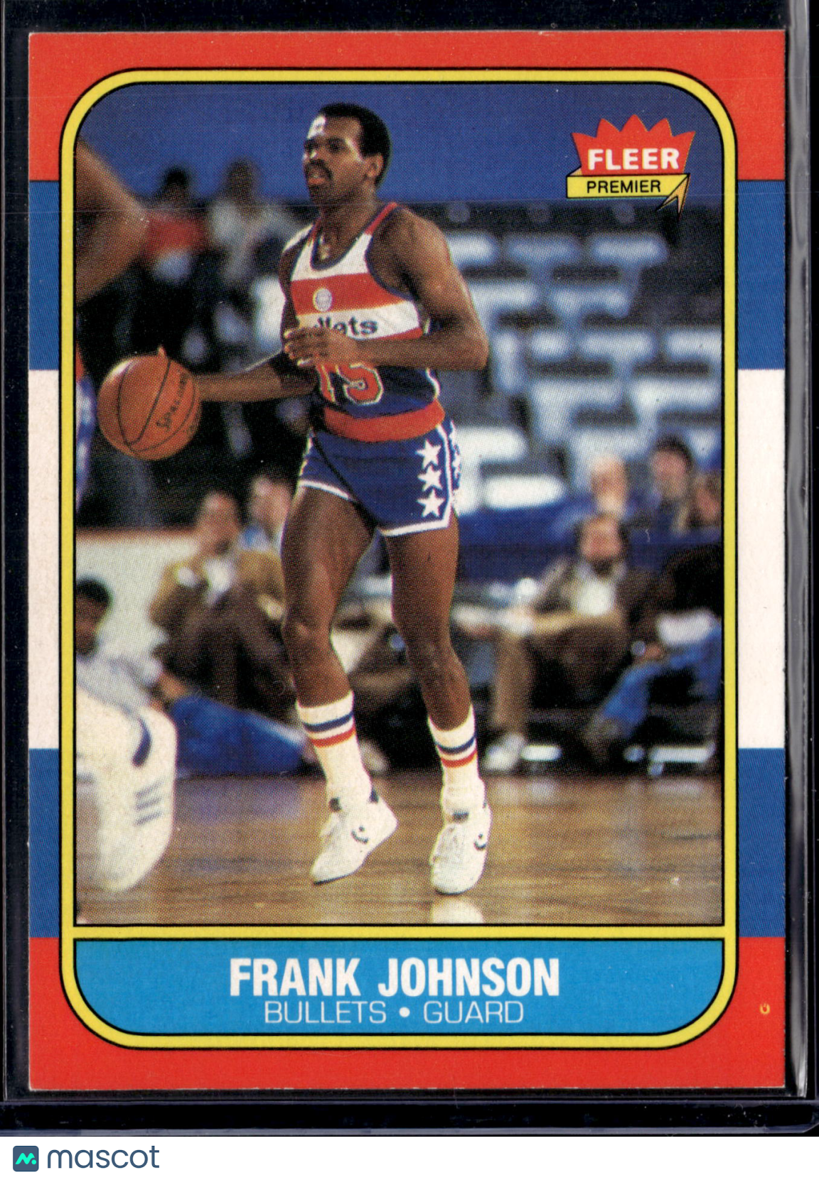 1985 Fleer Premier Frank Johnson #52