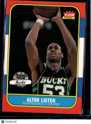 1986 Fleer Alton Lister #64