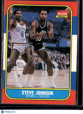 1985 Fleer Premier Steve Johnson #55