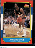 1986 Fleer Premier Lafayette Lever #63