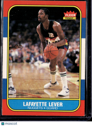 1986 Fleer Premier Lafayette Lever #63