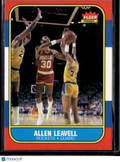 1986 Fleer Premier Allen Leavell #62