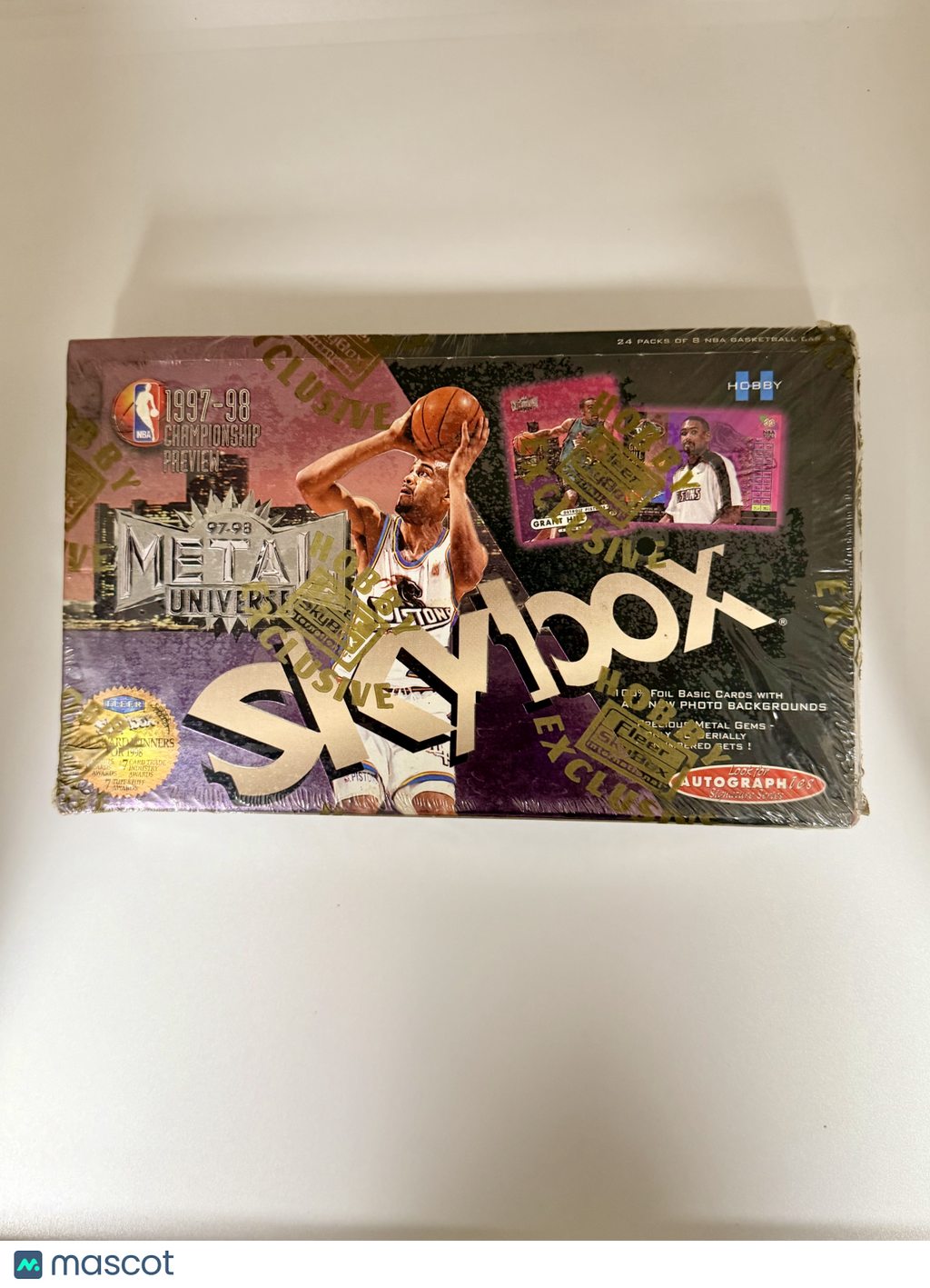 1997-98 SkyBox Metal Universe Championship Preview Sealed Hobby Box