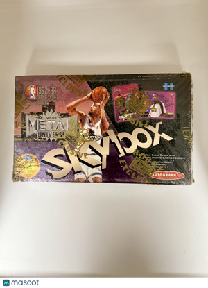 1997-98 SkyBox Metal Universe Championship Preview Sealed Hobby Box