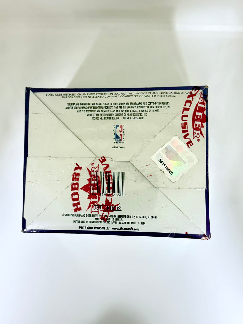 2000-01  Fleer Ultra Factory Sealed Hobby Box
