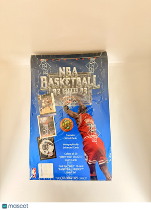 1992-93 Upper Deck NBA Basketball Sealed Box Holographic Low Series Foil Packs