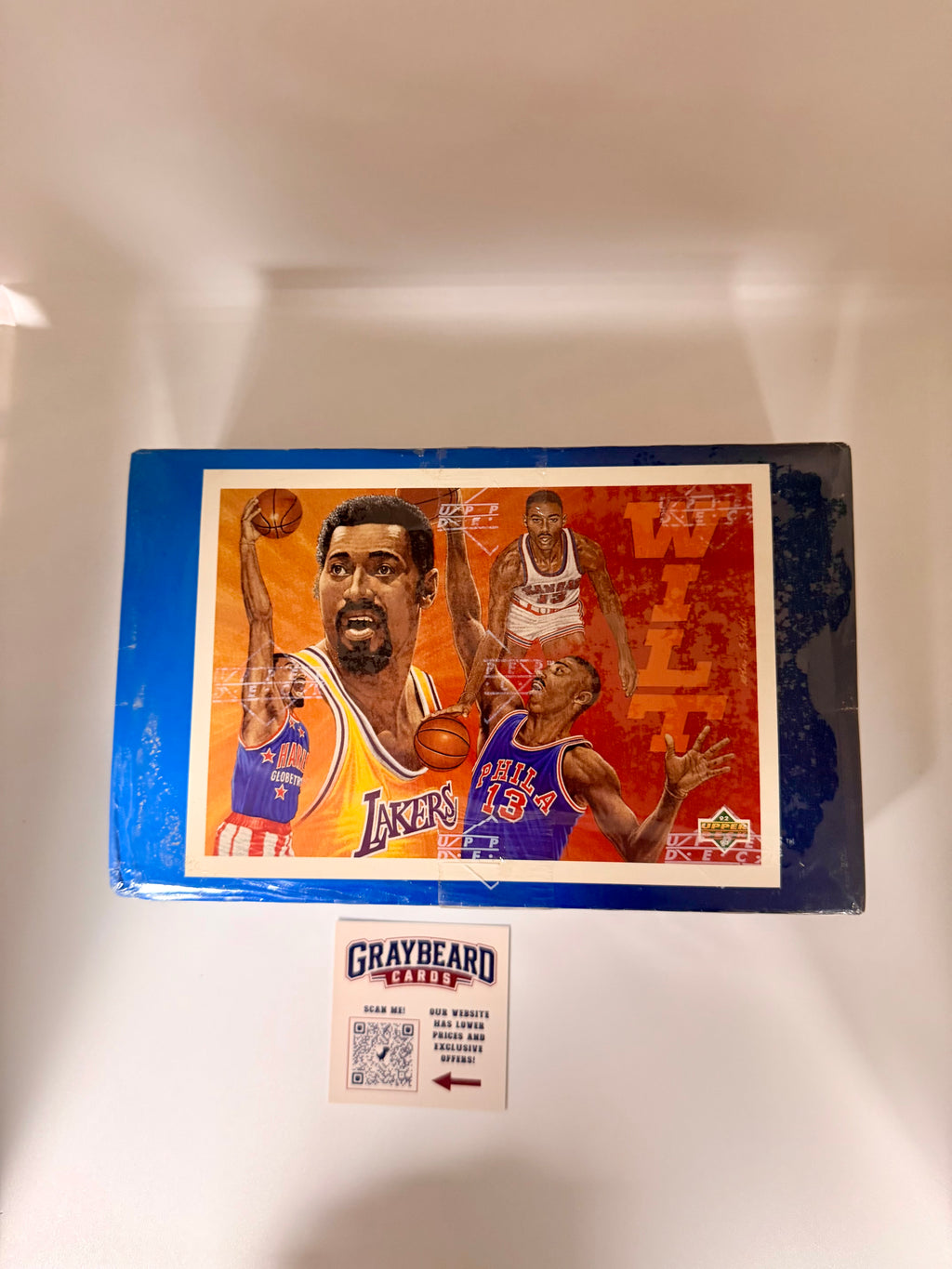 1992-93 Upper Deck NBA Basketball Sealed Box Holographic Low Series Foil Packs