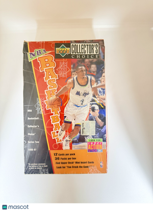 1996-97 Upper Deck Collector's Choice NBA Series Two Sealed Box 36 Packs Kobe RC