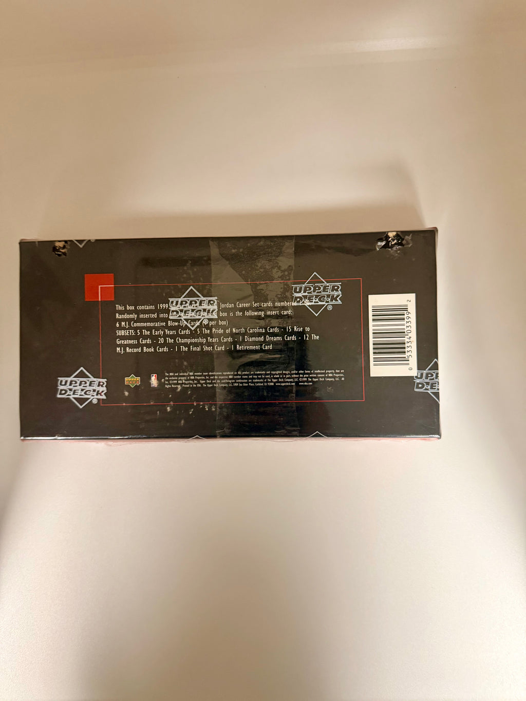 Michael Jordan Chicago Bulls NBA 1999 Upper Deck Factory Sealed Career Box Set