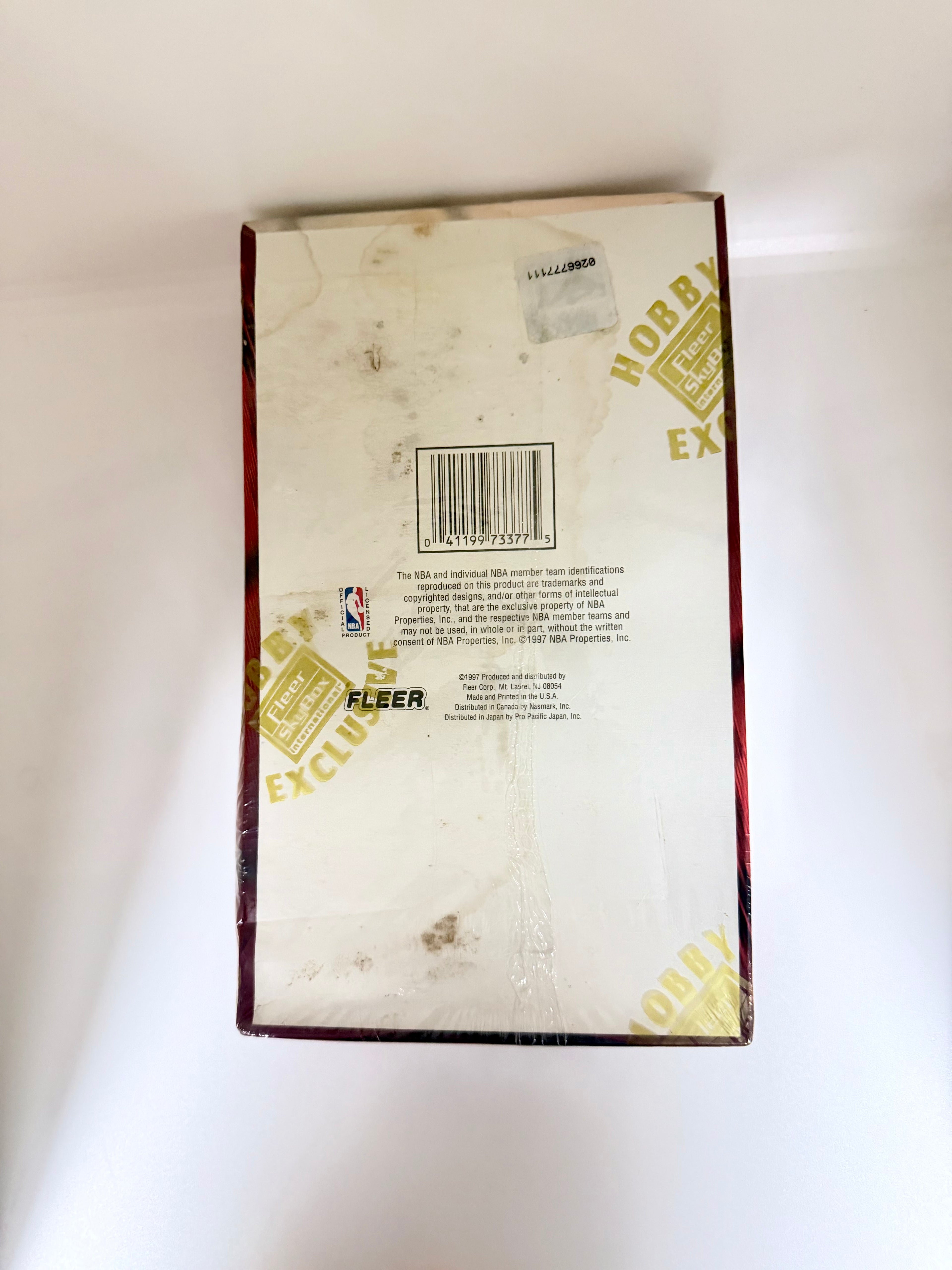1997-98 Fleer Basketball Factory Sealed Hobby Box Series 1 Extremely RARE