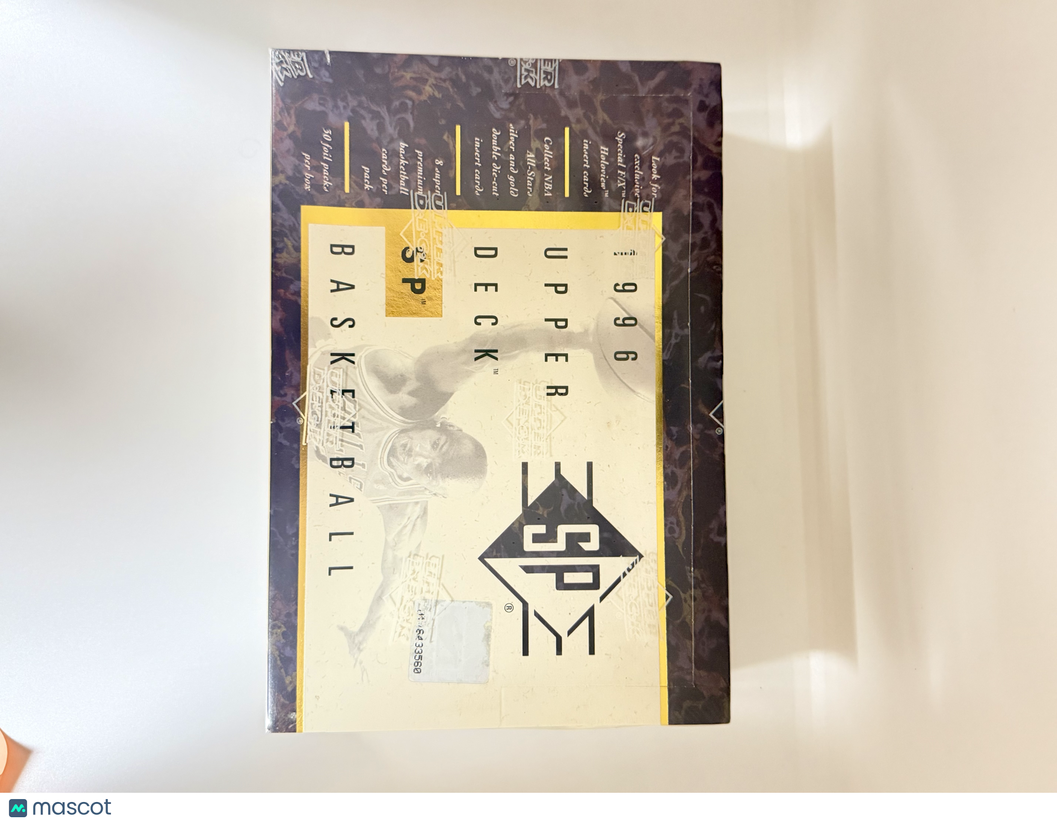 1996 Upper Deck SP Basketball Factory Sealed Hobby Box