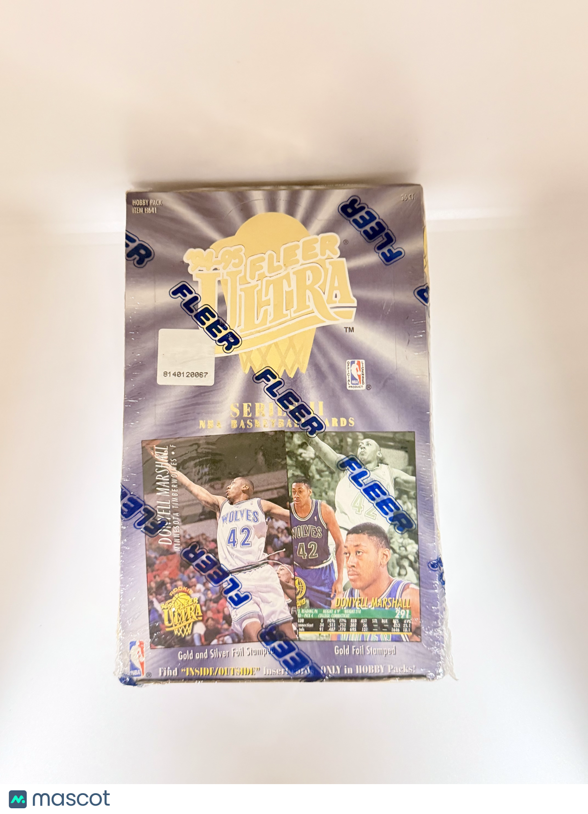 1994-95 Fleer Ultra Basketball Series 2 Sealed Hobby Box -36 Packs!