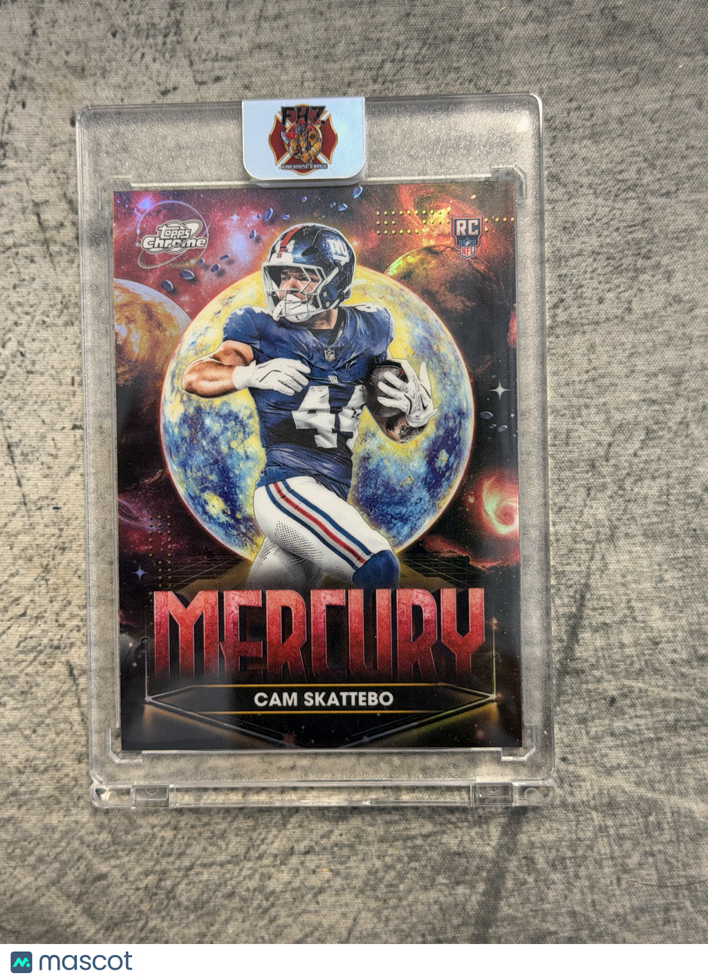 2025 Topps Chrome Mercury Cam Skattebo #PPM-CS RC