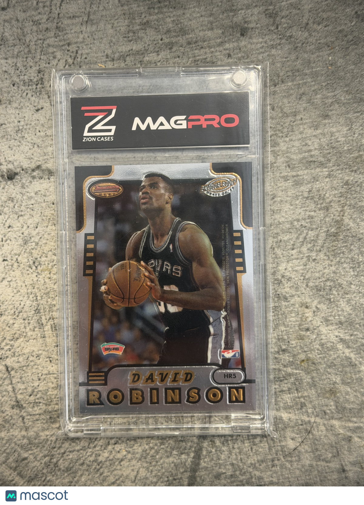 1997 Bowman's Best David Robinson #HR5
