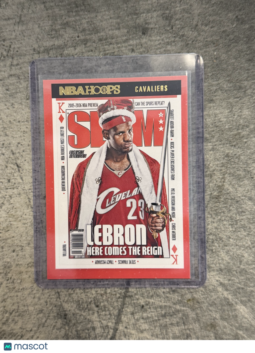 2021 Panini Hoops SLAM LeBron James #SLAM #93