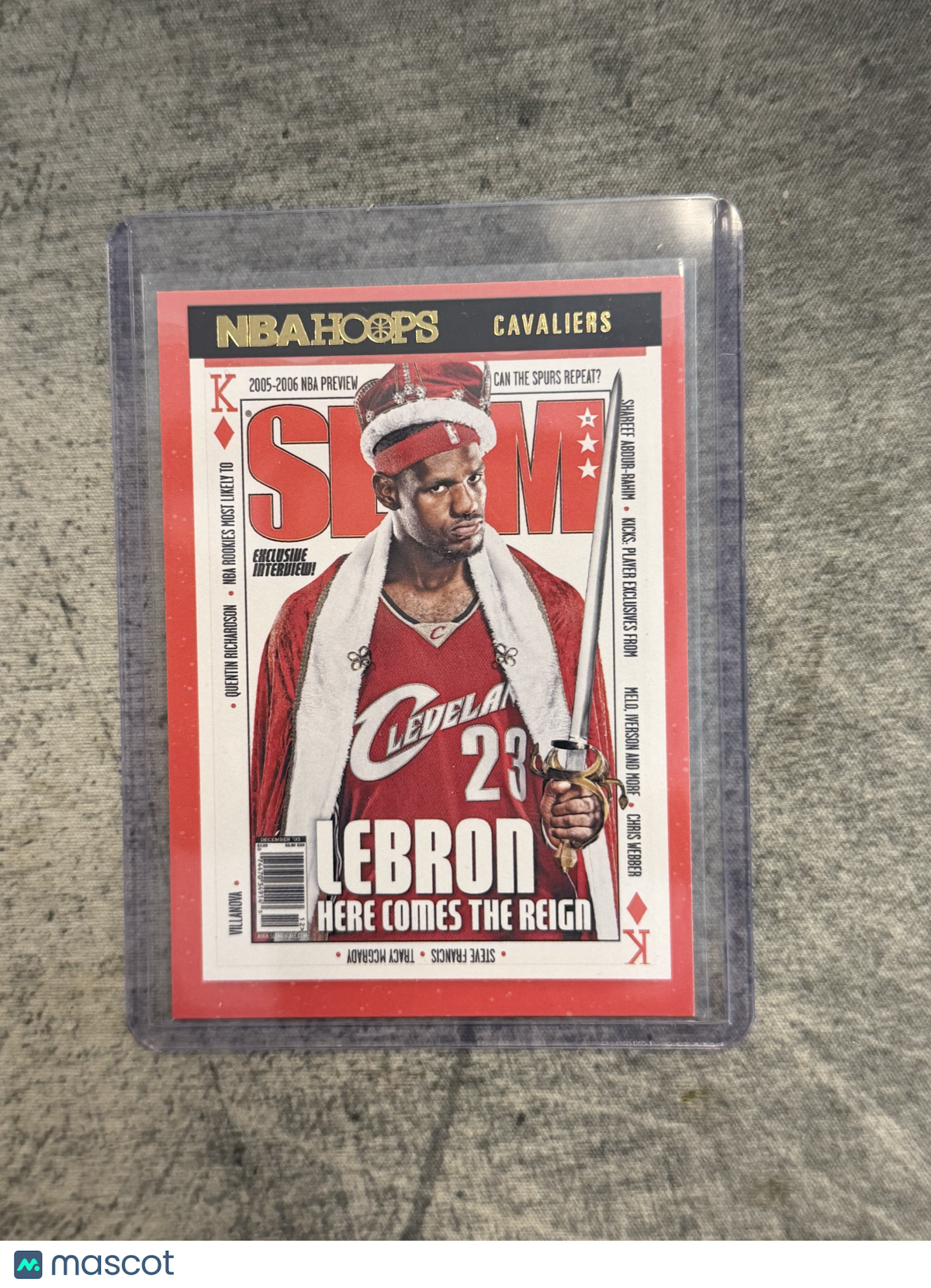 2021 Panini Hoops SLAM LeBron James #SLAM #93