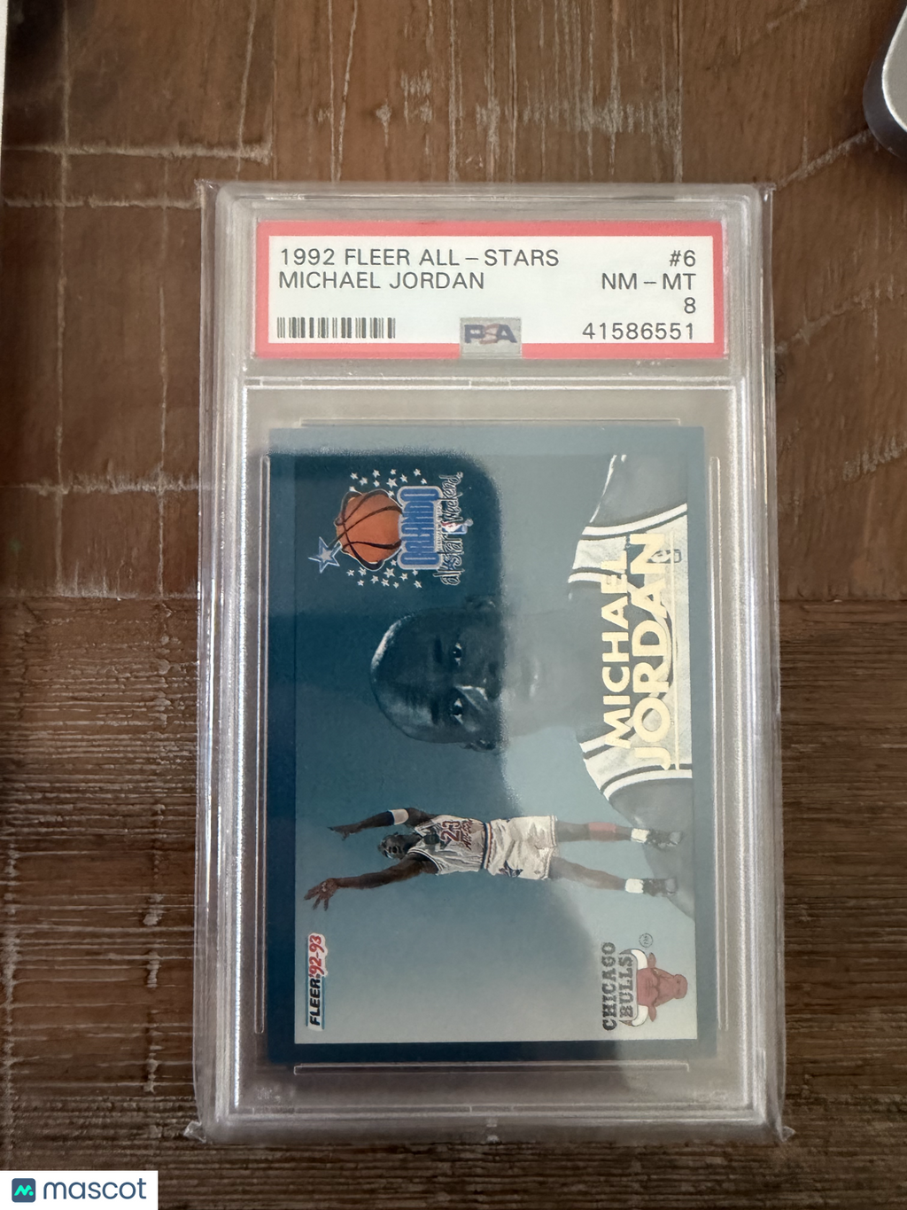 1992 Fleer All-Stars Michael Jordan #6