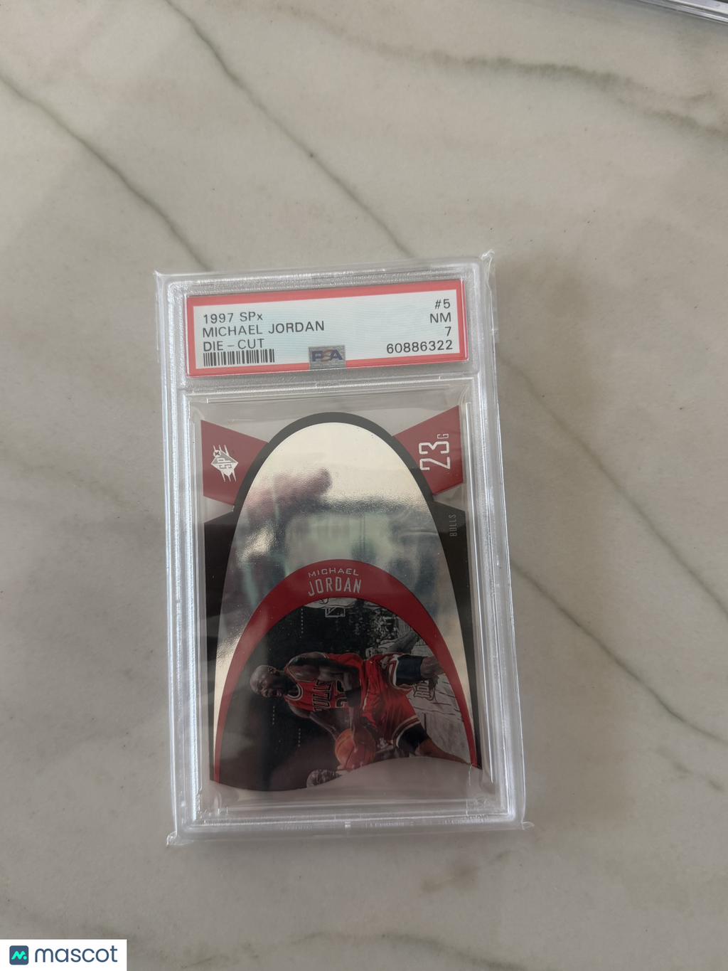 1997 SPX Die-Cut Michael Jordan #5
