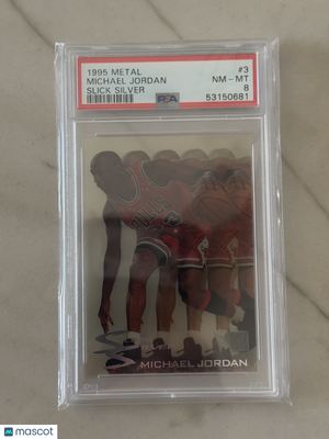1995 Metal Slick Silver Michael Jordan #3