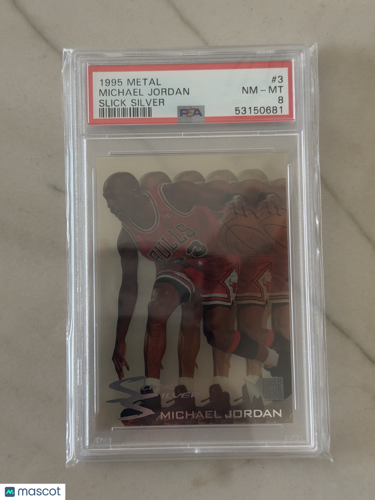 1995 Metal Slick Silver Michael Jordan #3