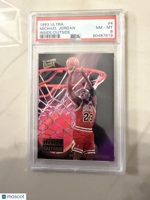 1993 Ultra Inside/Outside Michael Jordan #4