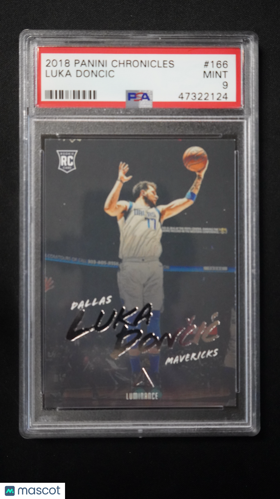 2018 Panini Chronicles Luka Doncic #166 PSA 9