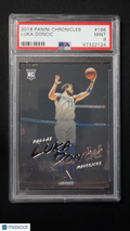 2018 Panini Chronicles Luka Doncic #166 PSA 9