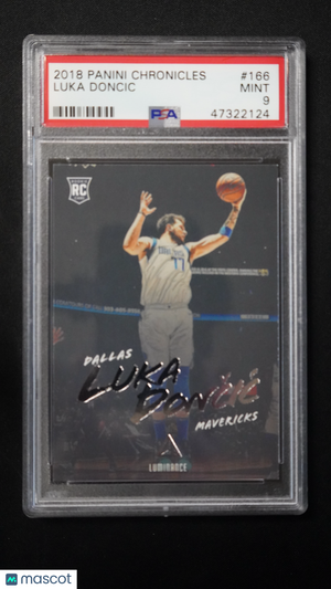 2018 Panini Chronicles Luka Doncic #166 PSA 9