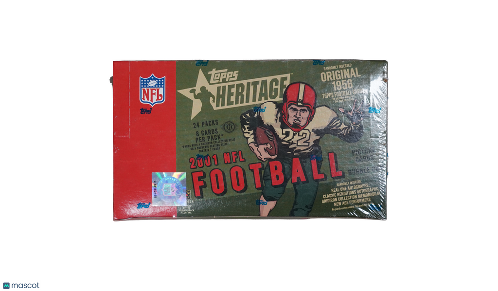 2001 Topps Heritage Football Hobby Box