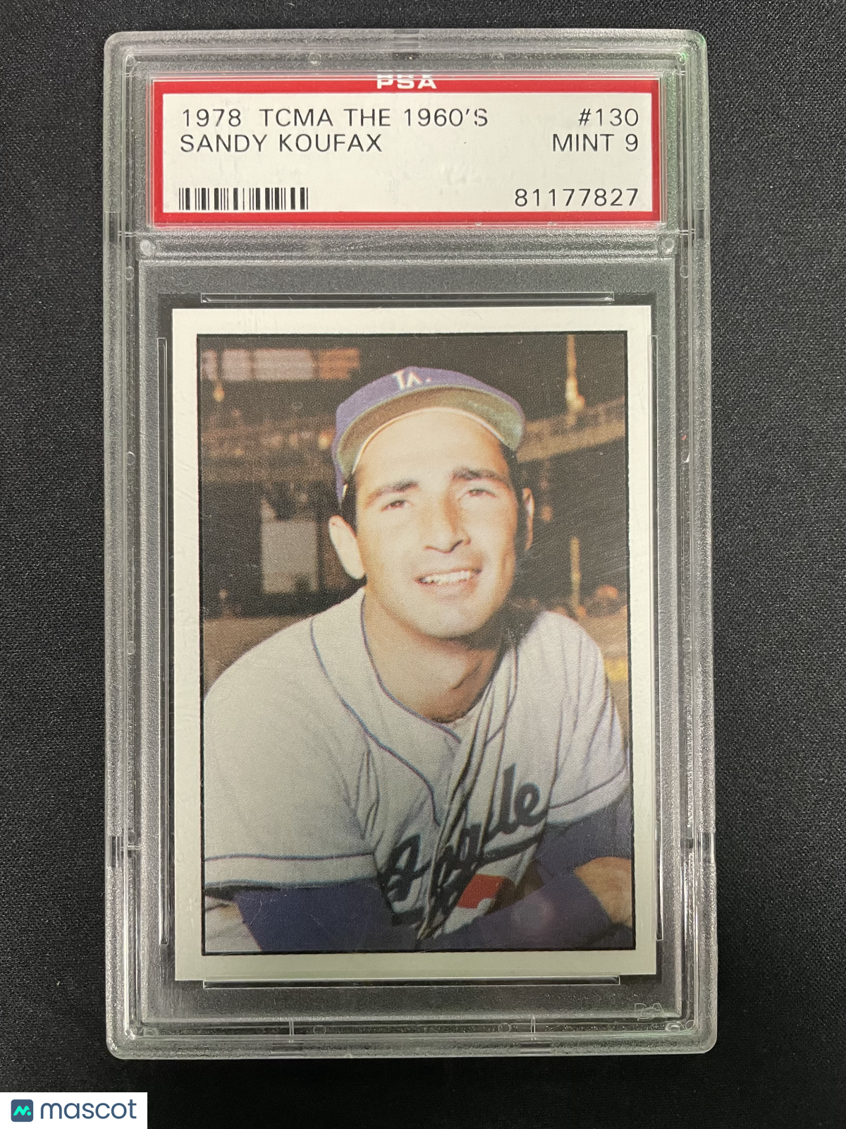 1978 Tcma The 1960's Sandy Koufax #130