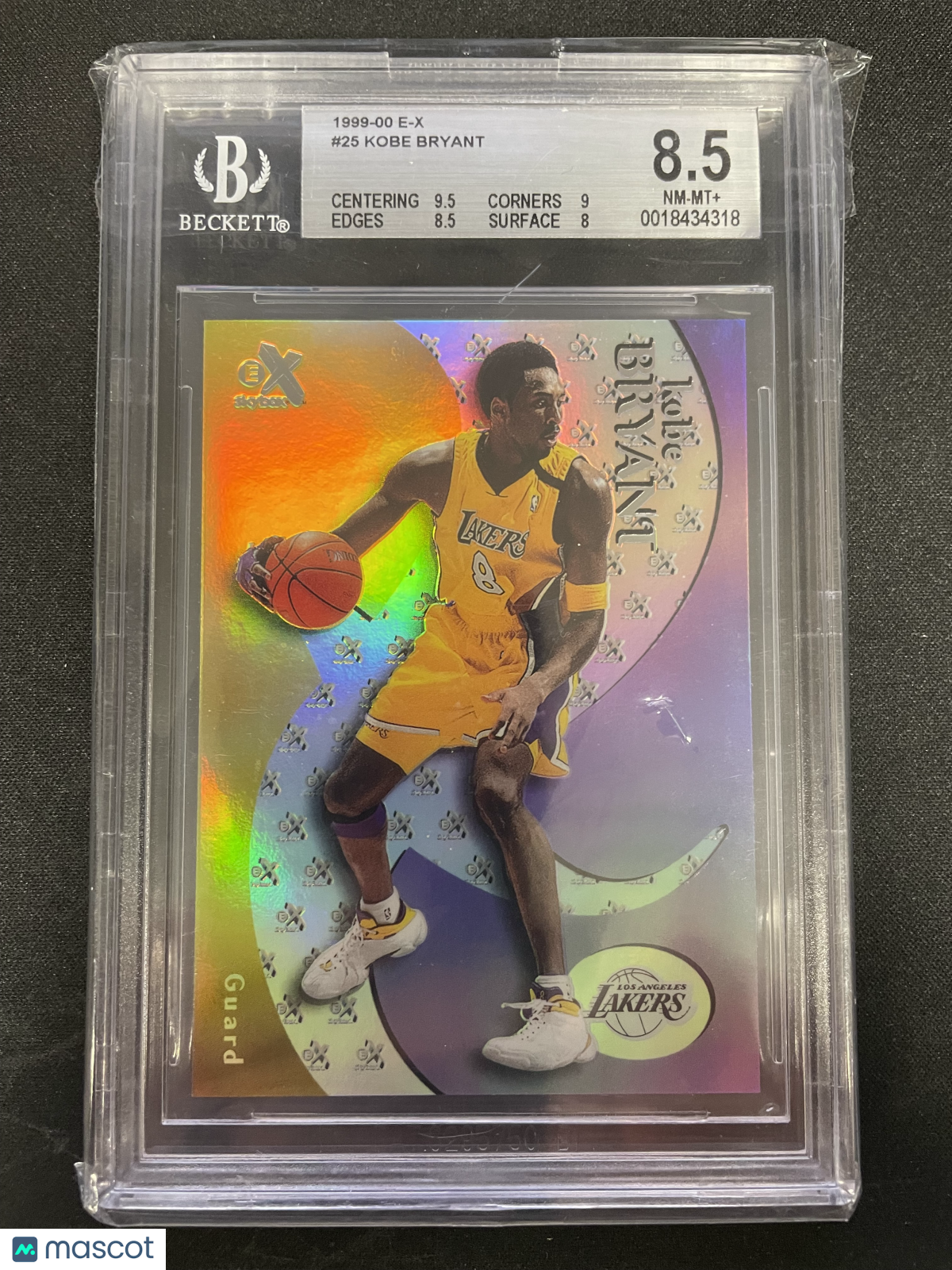 1999 E-X Kobe Bryant #25