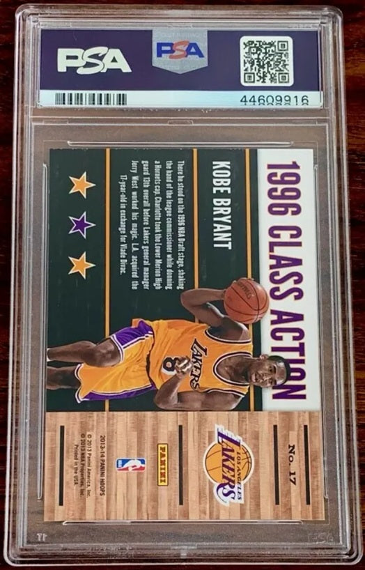 2013 Panini Hoops Class Action Kobe Bryant #17