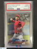 2018 Topps Chrome Update Shohei Ohtani #HMT1 PSA 10