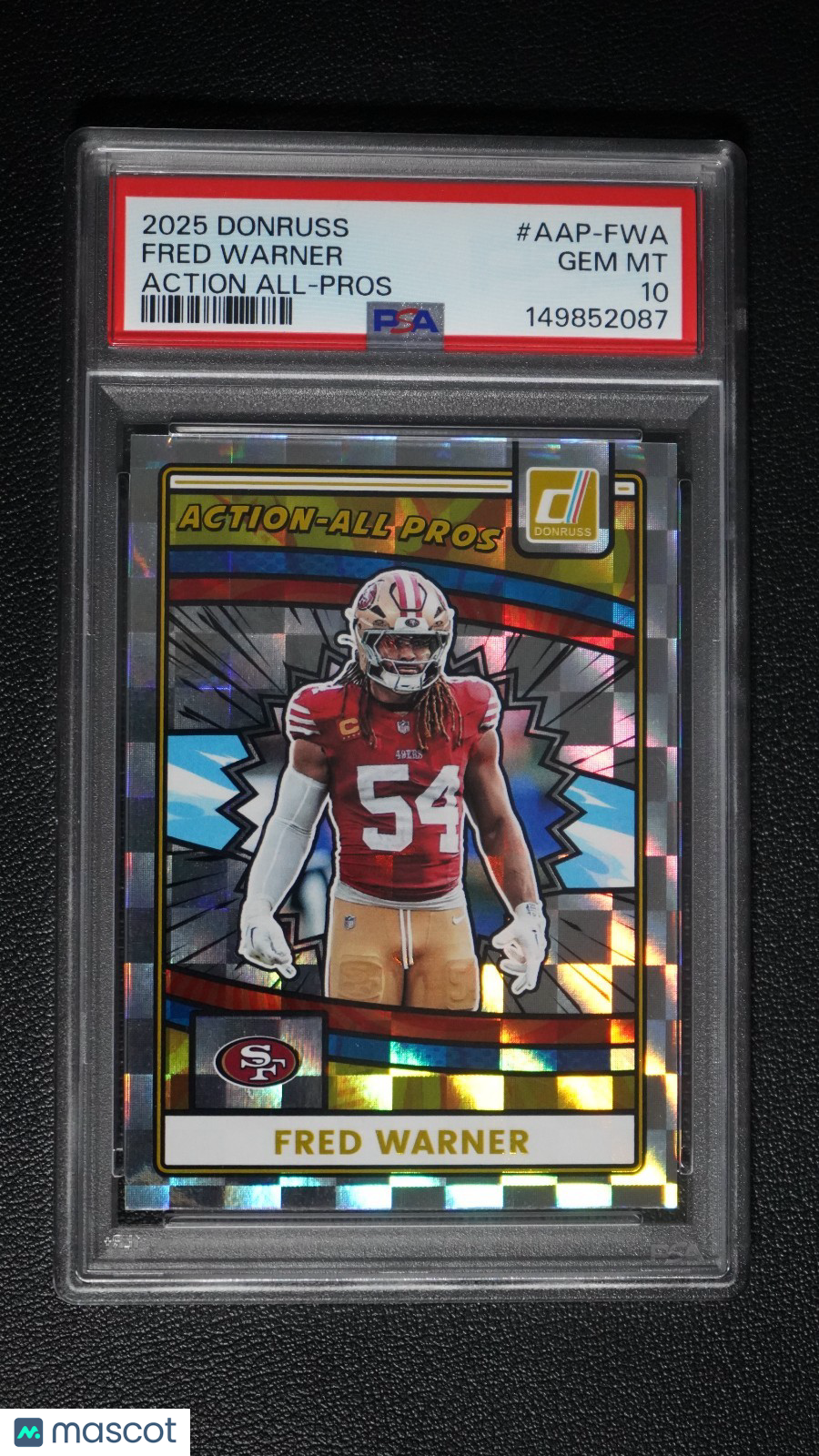 2025 Panini Donruss Action All-Pros #AAP-FWA Fred Warner