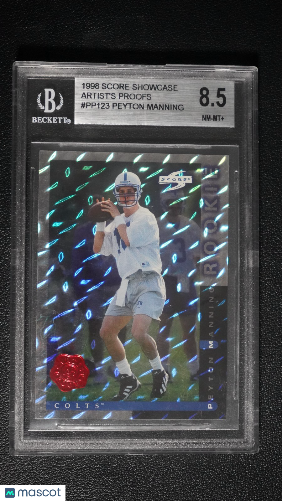 1998 Score Showcase Artist's Proofs #PP123 Peyton Manning