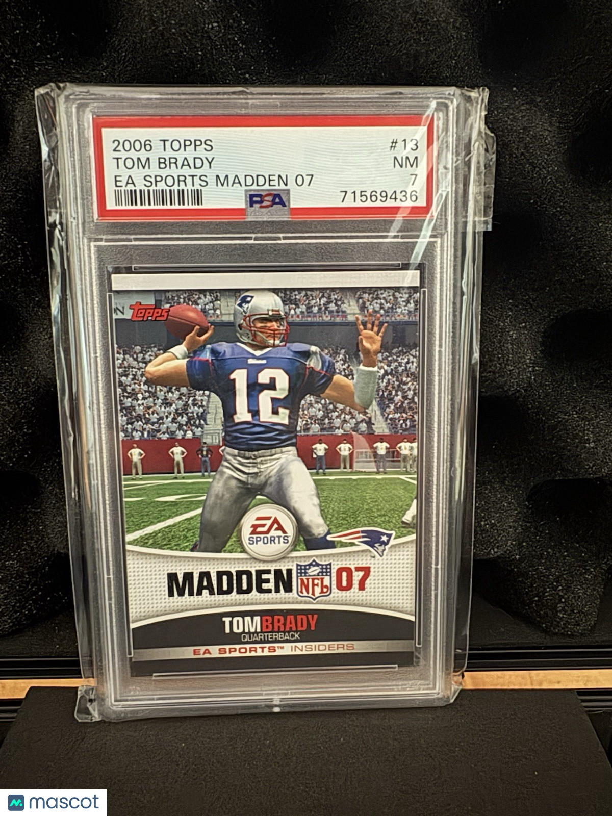 2006 Topps Tom Brady #13 PSA 7