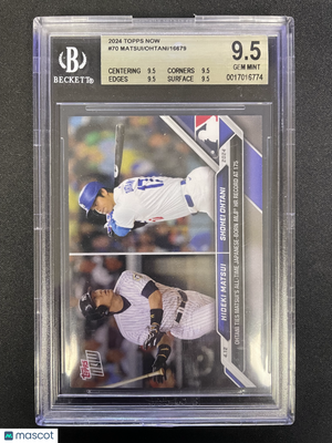 2024 Topps Now Shohei Ohtani Hideki Matsui #70 /Shohei