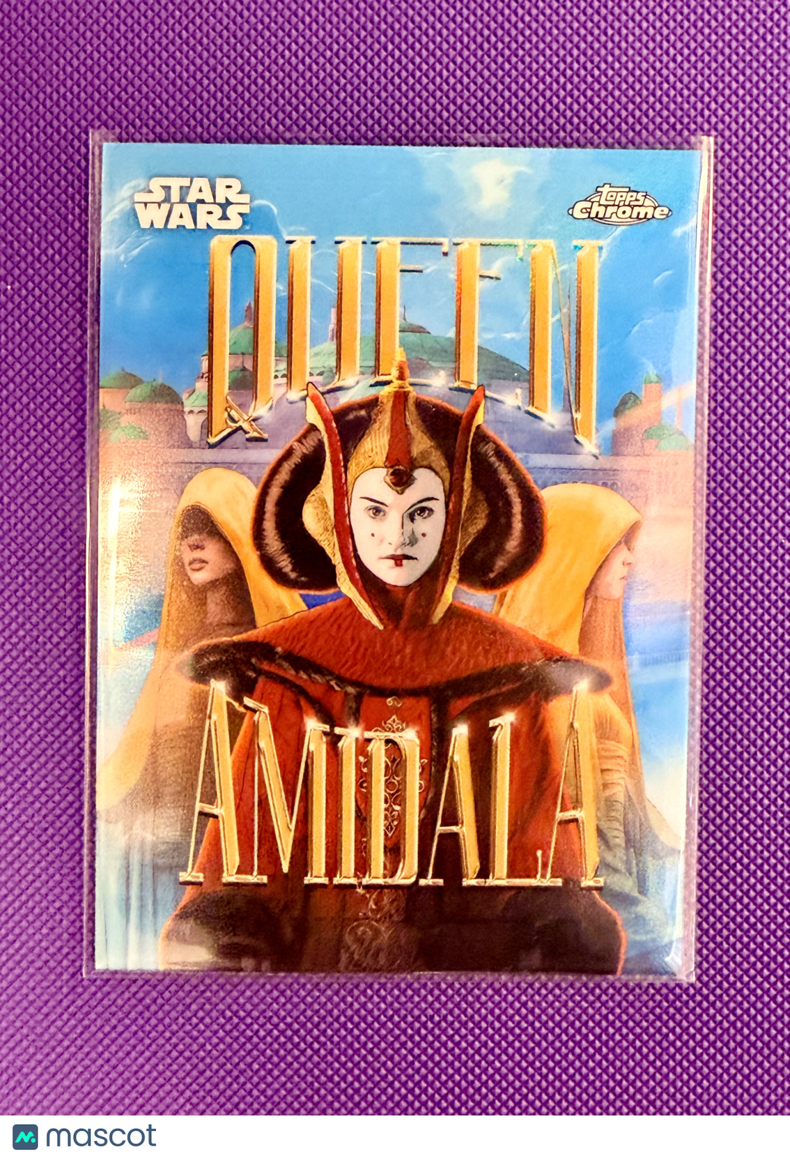 2026 Topps Chrome Star Wars Galactic Maximalists Insert #GMAX-QUEEN