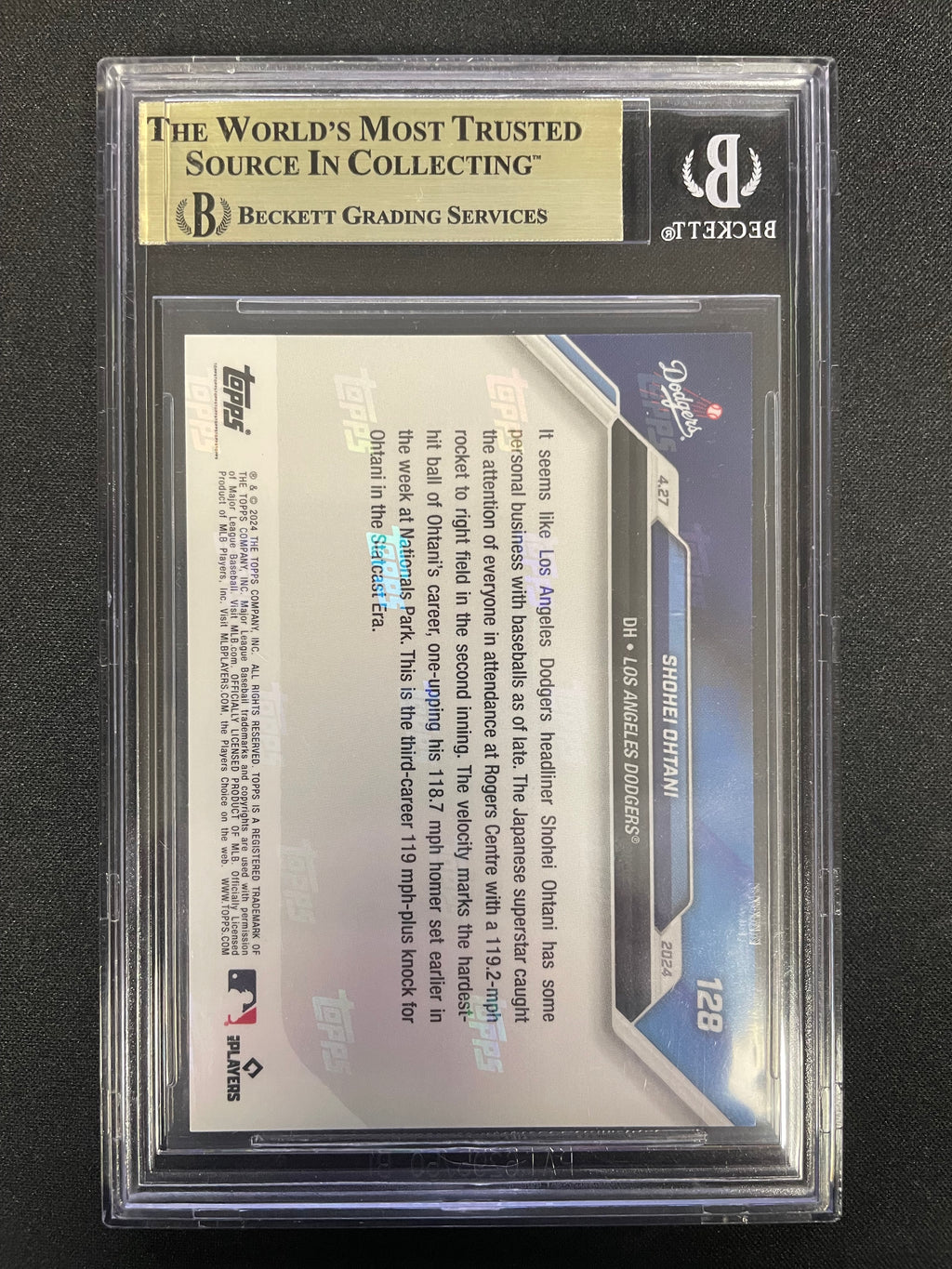 2024 Topps Now Shohei Ohtani #128 /3698