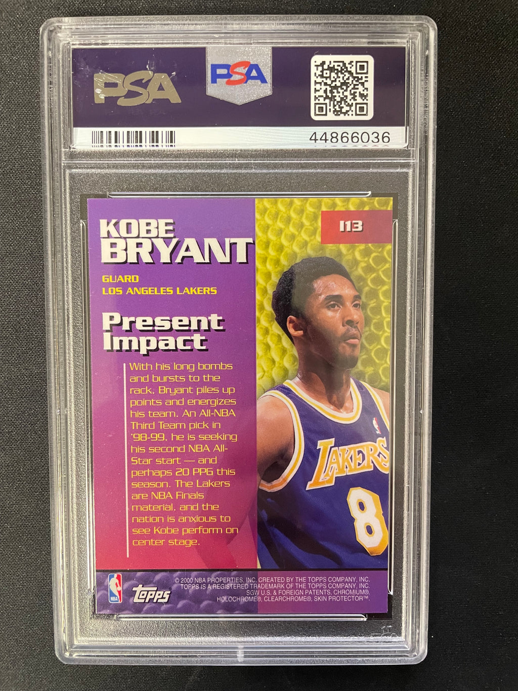1999 Topps Impact Kobe Bryant #I13