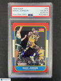 1986 Fleer Magic Johnson #53 Auto 10