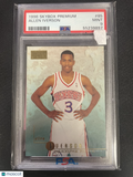 1996 Skybox Premium Allen Iverson #85 PSA 9