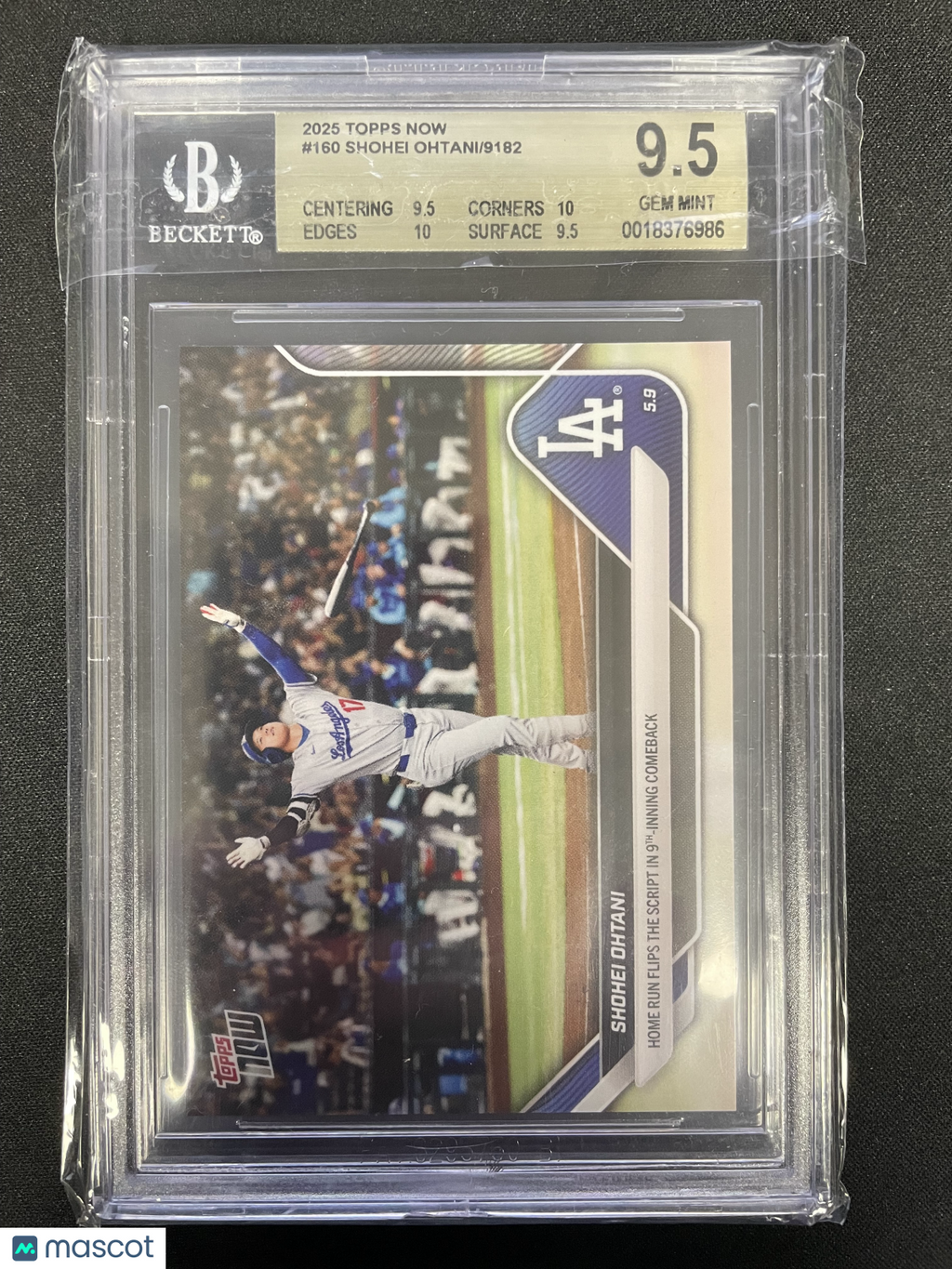 2025 Topps Now Shohei Ohtani #160 /9182
