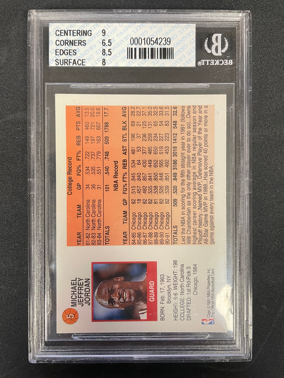 1991 Hoops McDonald's Michael Jordan #5