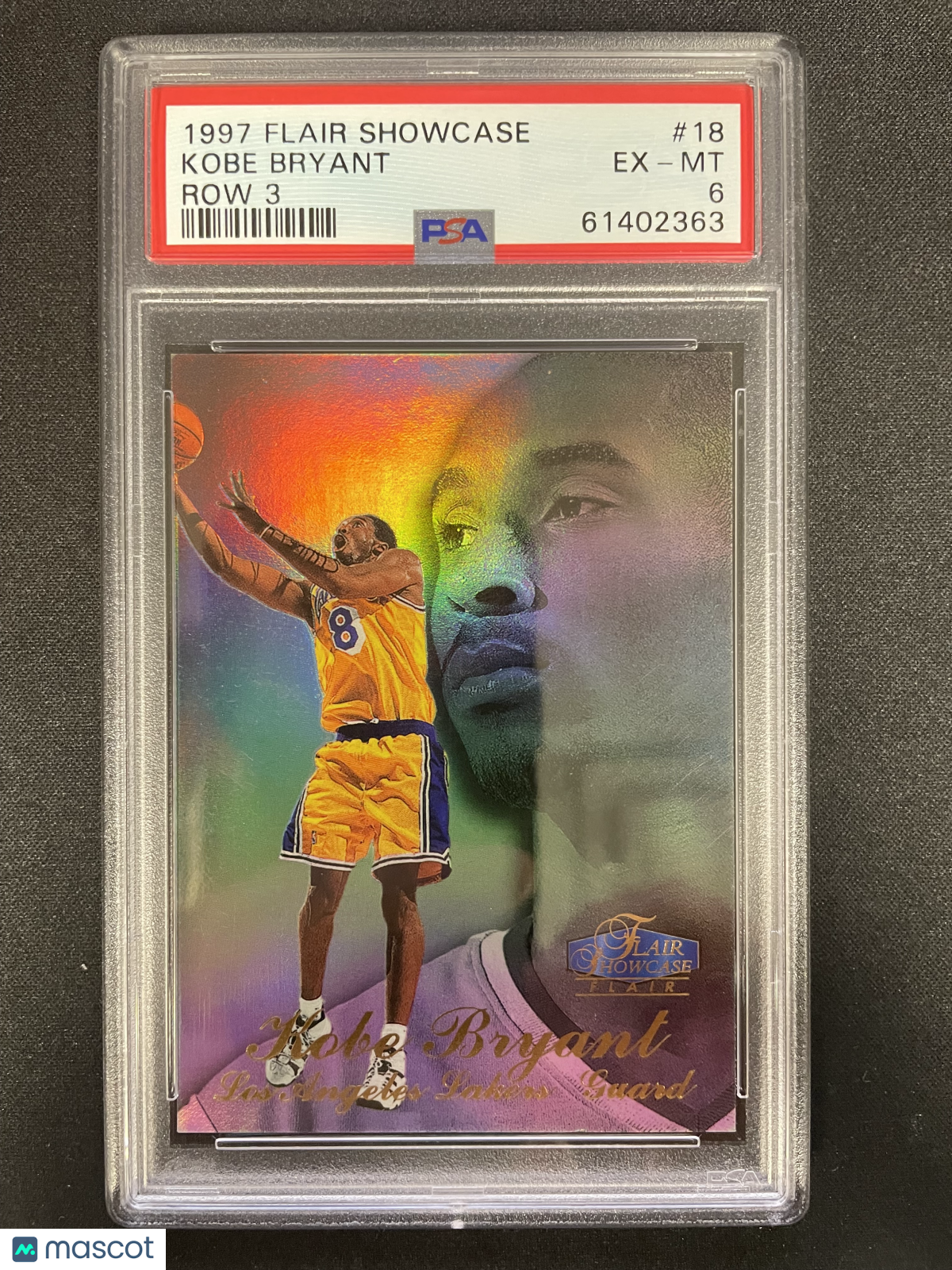 1997 Flair Showcase Kobe Bryant #18 Row 3