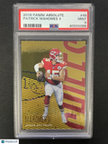 2018 Panini Absolute Patrick Mahomes II #49 PSA 9