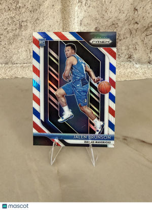2018 Panini Prizm Jalen Brunson #250 Red White Blue