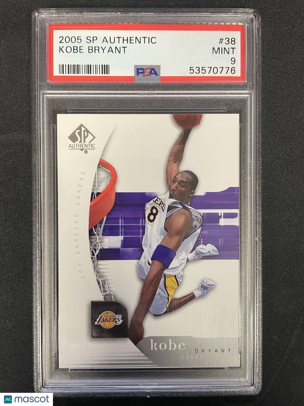 2005 SP Authentic Kobe Bryant #38