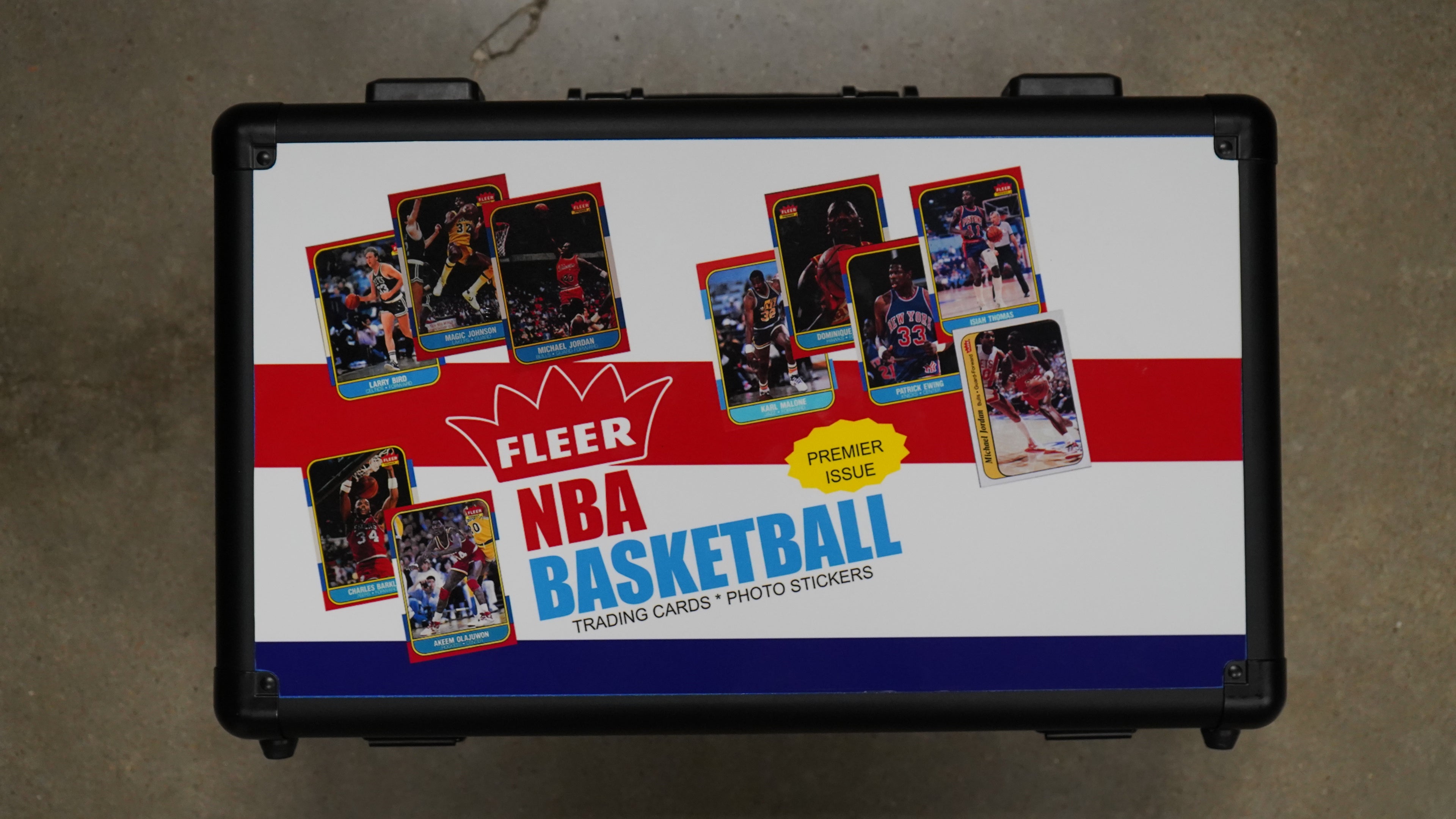 143 Card Set 1986 Fleer NBA Collection (PSA 8)